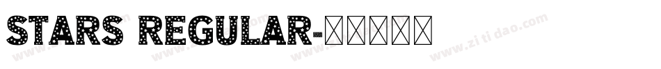 Stars Regular字体转换